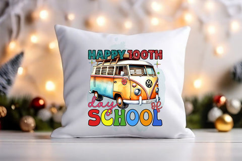 Happy 100th day of school PNG Design Sublimation Designangry 