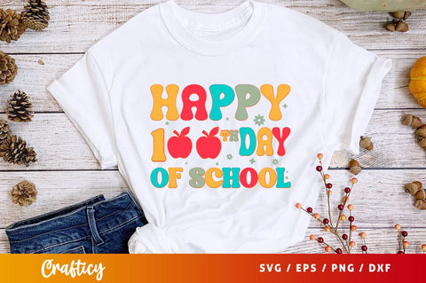Happy 100th day of school SVG Design SVG Designangry 