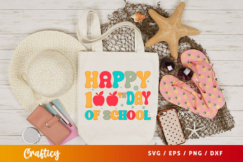 Happy 100th day of school SVG Design SVG Designangry 