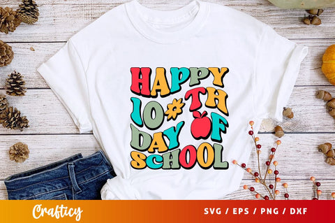 Happy 100th Day Of School SVG Design SVG Designangry 