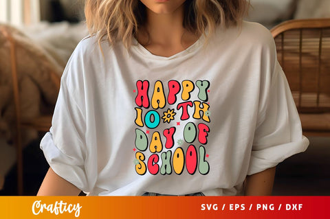 Happy 100th Day Of School SVG Design SVG Designangry 