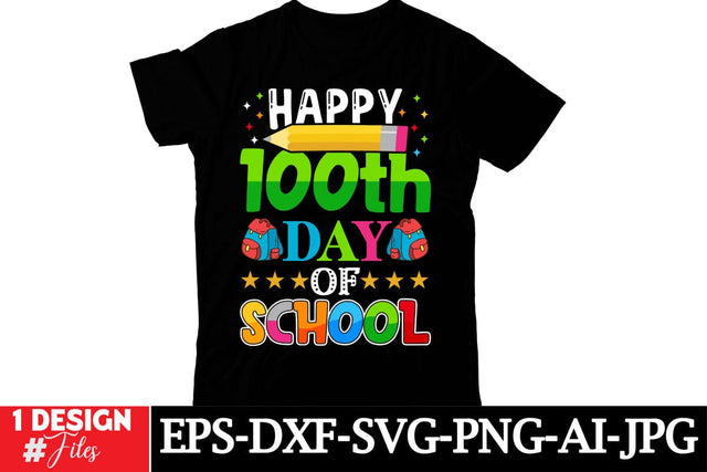 Happy 100th Day Of School SVG Qutes SVG Insomnia Std 
