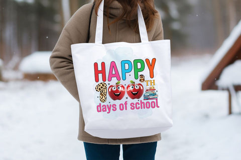 Happy 100th days of school PNG Design Sublimation Designangry 