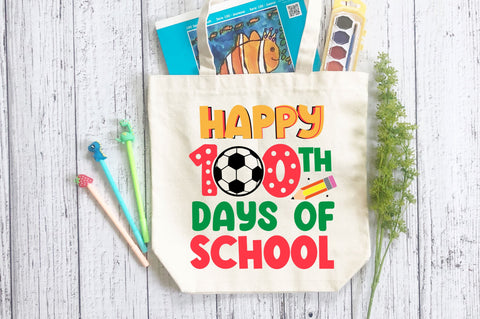 happy 100th days of school SVG Design SVG Regulrcrative 