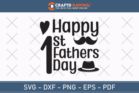Happy 1st Fathers Day Father’s Day svg, Funny Father’s Day svg, Funny Father’s Day Gift, Step-Dad Father’s Day, Funny Dad svg, Dad svg, svg png dxf SVG Debashish Barman 