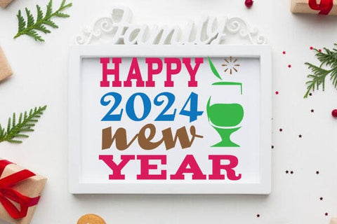 happy 2024 new year SVG Angelina750 