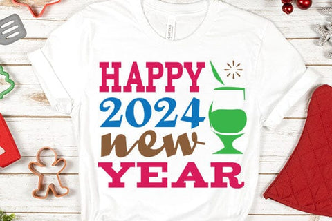 happy 2024 new year SVG Angelina750 