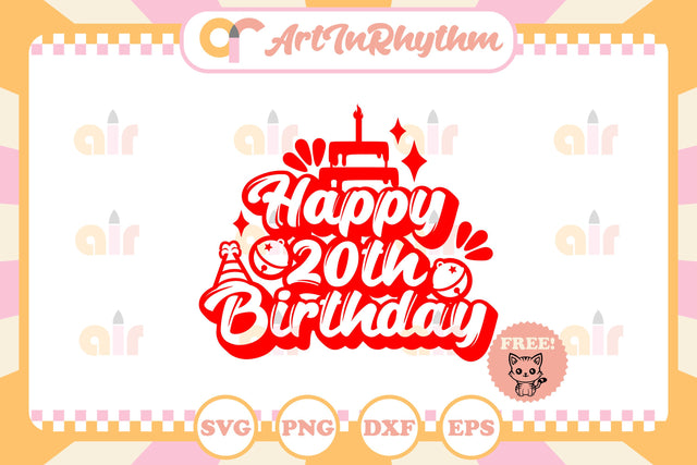 Happy 20th birthday SVG Artinrhythm shop 