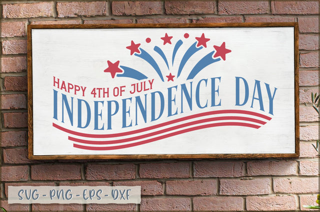 Happy 4th of july independence day Sign SVG SVG Shetara Begum 