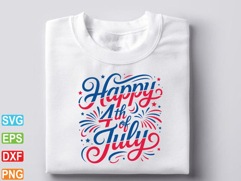 Happy 4th Of July SVG, America Svg, Patriotic Svg SVG artprintfile 