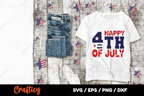 Happy 4th of july SVG Design SVG Designangry 