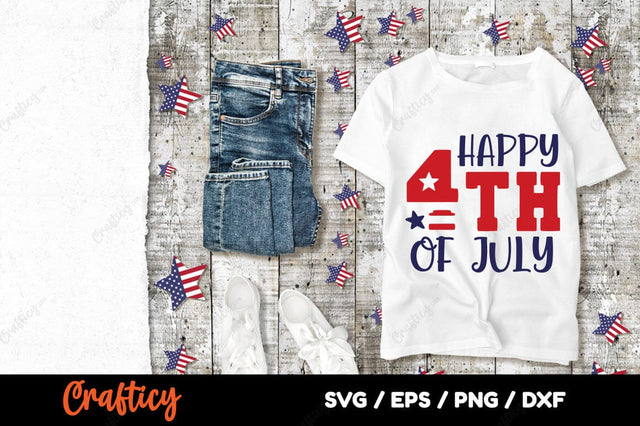 Happy 4th of july SVG Design SVG Designangry 