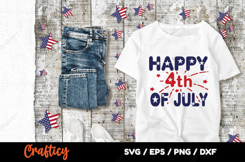 Happy 4th of july SVG Design SVG Designangry 