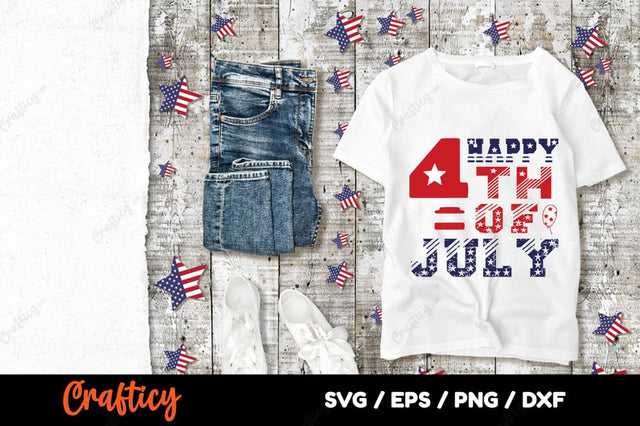 Happy 4th of july SVG Design SVG Designangry 