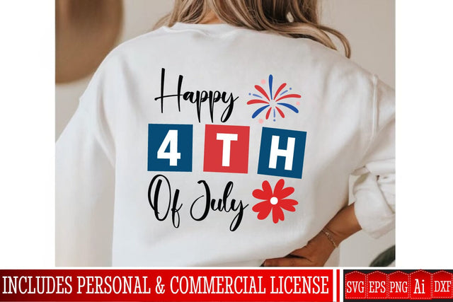 Happy 4th Of July SVG Design,4th of July SVG Design, 4th of July Sublimation PNG,4th of july SVG Bundle,Patriotic SVG Design SVG BlackCatsMedia 