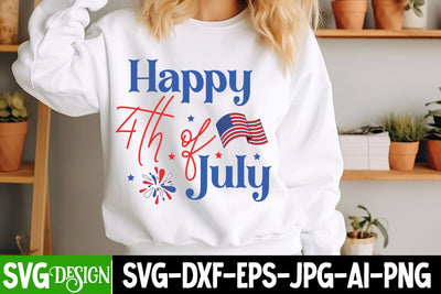 Happy 4th of July SVG Design,4th of july Svg,4th of july SVG,4th of july svg,fourth of july svg,4th of july sublimation design,4th of july sublimation SVG BlackCatsMedia 