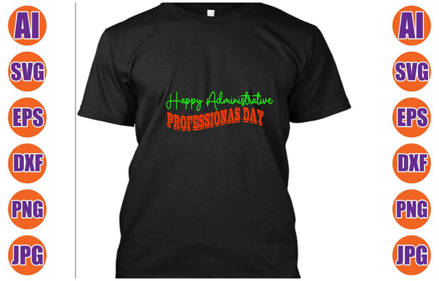Happy Administrative Professionals day SVG Retro Design SVG Syaman 