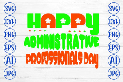 Happy Administrative Professionals day SVG Syaman 