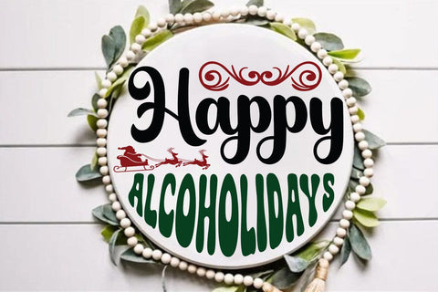 Happy Alcoholidays 2 SVG Angelina750 
