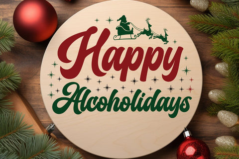 Happy Alcoholidays SVG Angelina750 