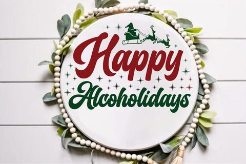 Happy Alcoholidays SVG Angelina750 