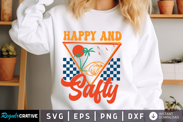 Happy and safty svg Design SVG Regulrcrative 