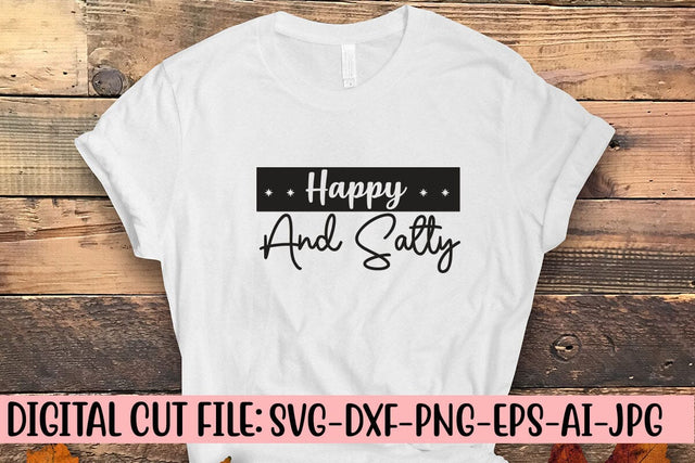 Happy And Salty SVG SVG Syaman 