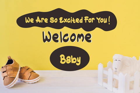 Happy Bear - Thick Handwritten Font Font Mozzatype 