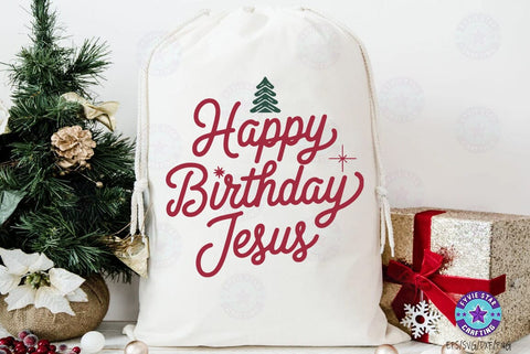 Happy birthday Jesus, Christmas SVG Design, Christmas Holidays T-shirt SVG FiveStarCrafting 