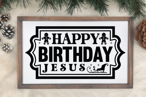 Happy birthday jesus SVG Angelina750 