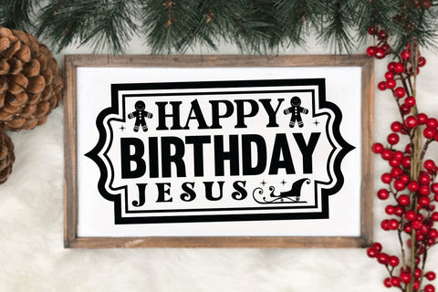 Happy birthday jesus SVG Angelina750 