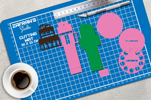 Happy Birthday Money Cake 3D Paper zafrans studio 