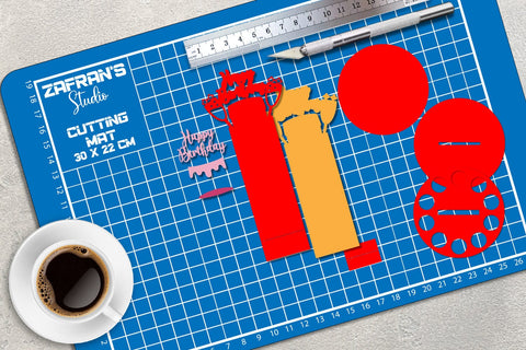 Happy Birthday Money Cake 3D Paper zafrans studio 