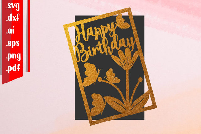 Happy Birthday Papercut 5 3D Paper zafrans studio 