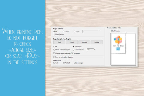 Happy Birthday Printable Cards | Cute Greeting Card PDF & JPG Digital Download 5x7 | Illustrated Birthday Balloons, Gifts, Cake | Kids BDay Sublimation AnnaViolet_store 