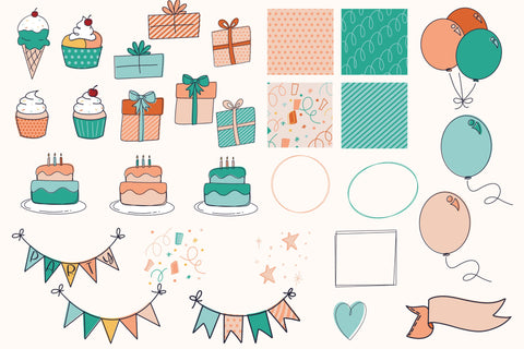 Happy Birthday SVG Bundle, Cute Birthday Squad SVG Files for Cricut, Fun Happy Birthday PNG Files for Sublimation, Tshirts, Birthday Cards SVG Designing Digitals 