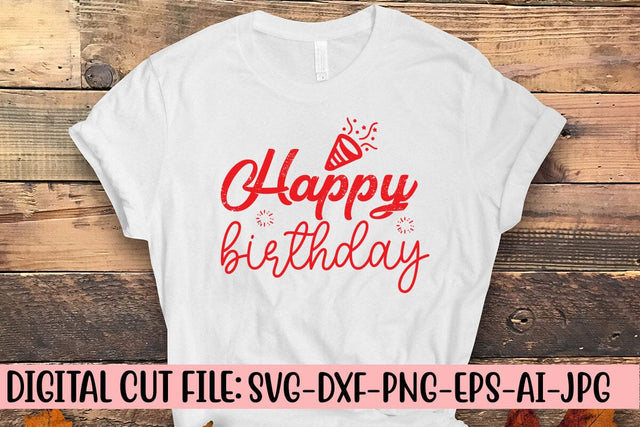 Happy Birthday SVG Syaman 