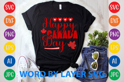 Happy Canada Day -2 svg design SVG Rafiqul20606 