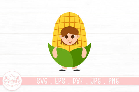 Happy Children Vegetable Character Bundle SVG dapiyupi store 