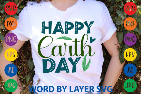 Happy Earth Day SVG DESIGN SVG Rafiqul20606 