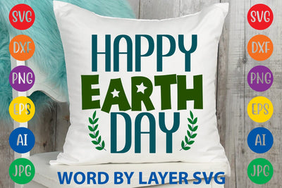 Happy Earth Day SVG DESIGN SVG Rafiqul20606 