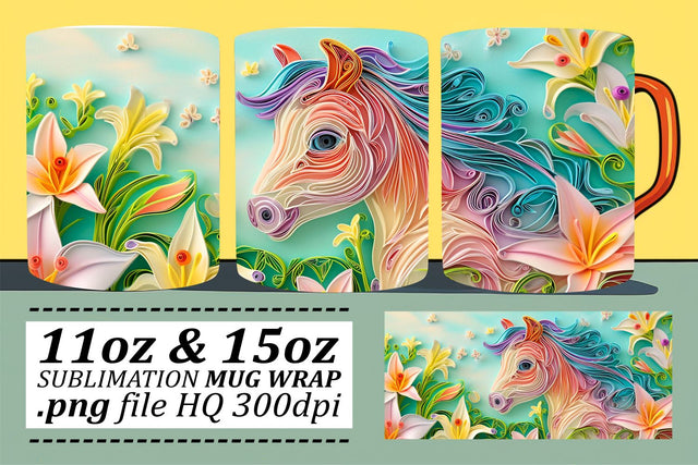 Happy Easter 3D Mug Art Sublimation afrosvg 