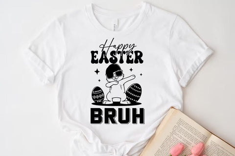 Happy Easter Bruh SVG PNG, Easter Bunny Svg Sublimation T-shirt Design SVG FiveStarCrafting 