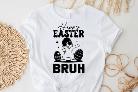 Happy Easter Bruh SVG PNG, Easter Bunny Svg Sublimation T-shirt Design SVG FiveStarCrafting 