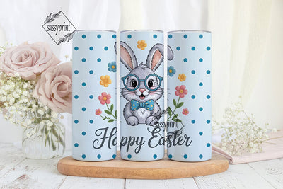 Happy Easter Bunny 20oz Tumbler Sublimation sassyprint 