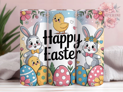 Happy Easter Bunny Egg Tumbler, Happy Easter Tumbler, Whimsical Bunny Wrap, Festive Egg Wrap, Cute Bunny Wrap, Sublimation Design, Trendy Gift Idea Sublimation Li Zamperini 