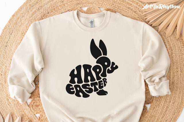 Happy Easter Bunny svg SVG Artinrhythm shop 