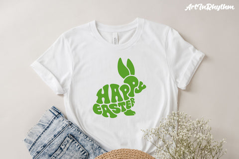 Happy Easter Bunny svg SVG Artinrhythm shop 
