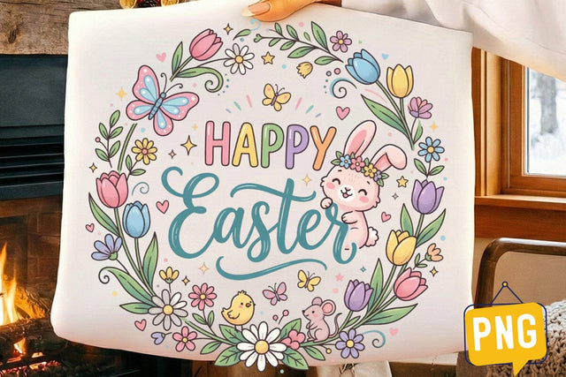 Happy Easter Day png,Happy Easter Day Sublimation Design,Easter Day T-Shirt Design,Easter Bunny Sublimation Sublimation BlackCatsMedia 
