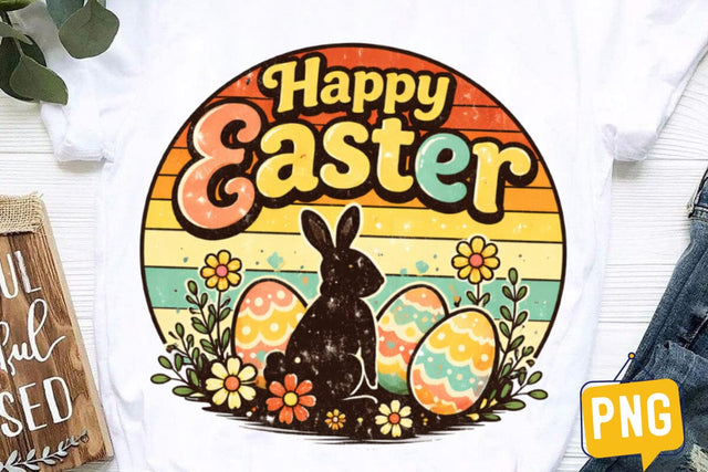 Happy Easter Day png,Happy Easter Day Sublimation Design,Easter Day T-Shirt Design,Easter Bunny Sublimation Sublimation BlackCatsMedia 